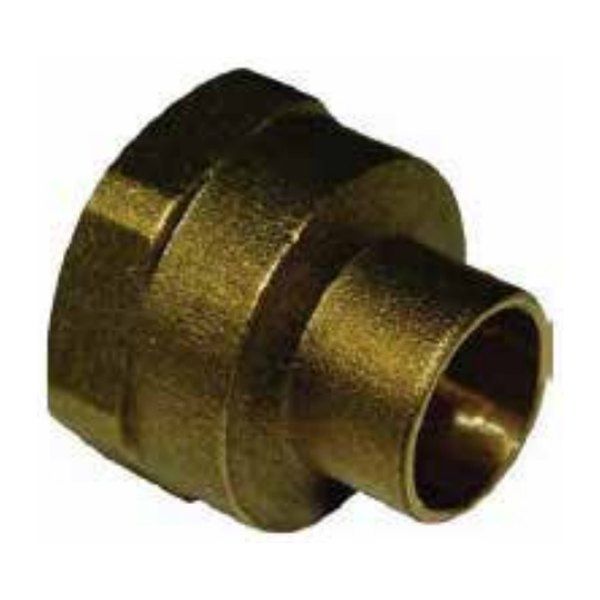 Brass Delcop STR Coupler Female Reducing