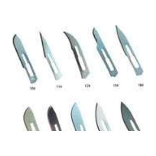 Surgical scalpel blades, carbon steel
